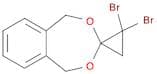 Spiro[2,4-benzodioxepin-3,1'-cyclopropane], 2',2'-dibromo-1,5-dihydro-