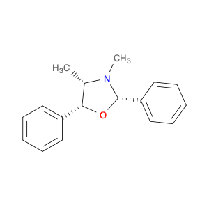 Oxazolidine, 3,4-dimethyl-2,5-diphenyl-, (2S,4S,5R)-