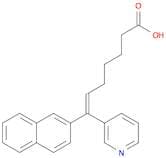 6-Heptenoic acid, 7-(2-naphthalenyl)-7-(3-pyridinyl)-, (Z)-