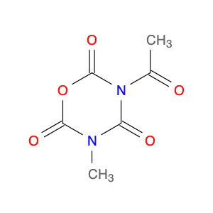 2H-1,3,5-Oxadiazine-2,4,6(3H,5H)-trione, 3-acetyl-5-methyl-