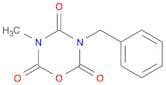 2H-1,3,5-Oxadiazine-2,4,6(3H,5H)-trione, 3-methyl-5-(phenylmethyl)-