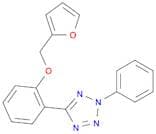 2H-Tetrazole, 5-[2-(2-furanylmethoxy)phenyl]-2-phenyl-