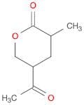 2H-Pyran-2-one, 5-acetyltetrahydro-3-methyl-