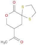 7-Oxa-1,4-dithiaspiro[4.5]decan-6-one, 9-acetyl-