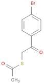 Ethanethioic acid, S-[2-(4-bromophenyl)-2-oxoethyl] ester