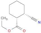 Cyclohexanecarboxylic acid, 2-cyano-, ethyl ester, cis-