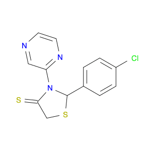 2-(3-(4-Chlorophenyl)pyrazin-2-yl)thiazolidine-4-thione