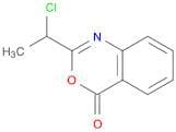 4H-3,1-Benzoxazin-4-one, 2-(1-chloroethyl)-