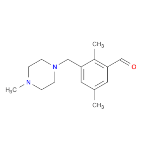 2,5-DIMETHYL-3-[(4-METHYL-1-PIPERAZINYL)METHYL]BENZALDEHYDE