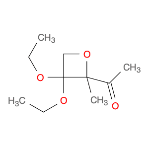 Ethanone, 1-(3,3-diethoxy-2-methyl-2-oxetanyl)-