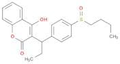 2H-1-Benzopyran-2-one, 3-[1-[4-(butylsulfinyl)phenyl]propyl]-4-hydroxy-