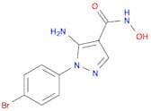 1H-Pyrazole-4-carboxamide, 5-amino-1-(4-bromophenyl)-N-hydroxy-