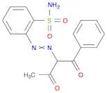 Benzenesulfonamide, 2-[(1-benzoyl-2-oxopropyl)azo]-