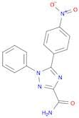 1H-1,2,4-Triazole-3-carboxamide, 5-(4-nitrophenyl)-1-phenyl-