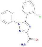 1H-1,2,4-Triazole-3-carboxamide, 5-(2-chlorophenyl)-1-phenyl-
