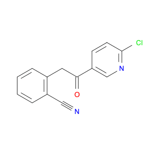 2-Chloro-5-[2-(2-cyanophenyl)-1-oxoethyl]pyridine