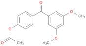 4-Acetoxy-3',5'-dimethoxybenzophenone