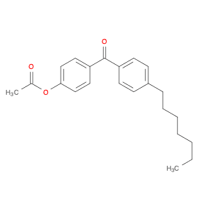 4-Acetoxy-4'-heptylbenzophenone