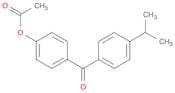 4-Acetoxy-4'-isopropylbenzophenone
