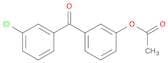 3-Acetoxy-3'-chlorobenzophenone