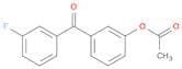 3-Acetoxy-3'-fluorobenzophenone