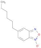 2,1,3-Benzoxadiazole, 5-hexyl-, 1-oxide