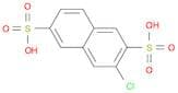 2,6-Naphthalenedisulfonic acid, 3-chloro-