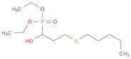 Phosphonic acid, [1-hydroxy-3-(pentylthio)propyl]-, diethyl ester
