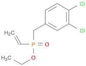 Phosphinic acid, [(3,4-dichlorophenyl)methyl]ethenyl-, ethyl ester