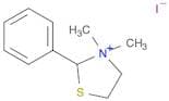 Thiazolidinium, 3,3-dimethyl-2-phenyl-, iodide