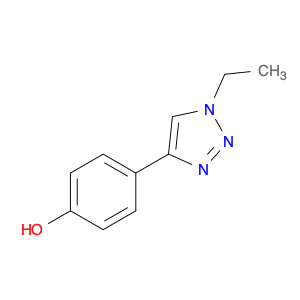 4-(1-ethyl-1H-1,2,3-triazol-4-yl)phenol
