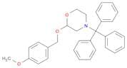 Morpholine, 2-[(4-methoxyphenyl)methoxy]-4-(triphenylmethyl)-