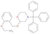 Morpholine, 2-[(2-ethoxyphenyl)methoxy]-4-(triphenylmethyl)-