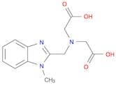 Glycine, N-(carboxymethyl)-N-[(1-methyl-1H-benzimidazol-2-yl)methyl]-