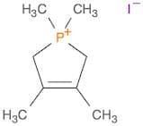 1H-Phospholium, 2,5-dihydro-1,1,3,4-tetramethyl-, iodide