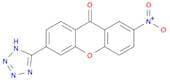 9H-Xanthen-9-one, 2-nitro-6-(1H-tetrazol-5-yl)-