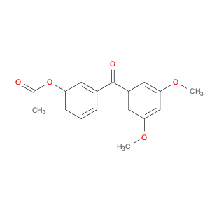 3-Acetoxy-3',5'-dimethoxybenzophenone