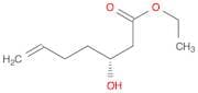 6-Heptenoic acid, 3-hydroxy-, ethyl ester, (R)-