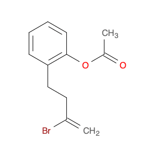 4-(2-Acetoxyphenyl)-2-bromo-1-butene