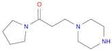 Pyrrolidine, 1-[1-oxo-3-(1-piperazinyl)propyl]-