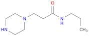 1-Piperazinepropanamide, N-propyl-