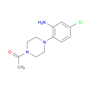 [2-(4-Acetylpiperazin-1-yl)-5-chlorophenyl]amine