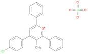 Pyrylium, 4-(4-chlorophenyl)-3-methyl-2,6-diphenyl-, perchlorate