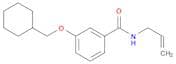 Benzamide, 3-(cyclohexylmethoxy)-N-2-propenyl-