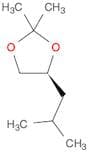 1,3-Dioxolane, 2,2-dimethyl-4-(2-methylpropyl)-, (S)-