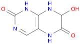 2,6-Pteridinedione,1,3,5,7-tetrahydro-7-hydroxy-