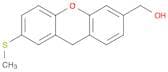 9H-Xanthene-3-methanol, 7-(methylthio)-