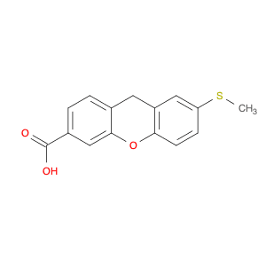 9H-Xanthene-3-carboxylic acid, 7-(methylthio)-