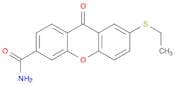 9H-Xanthene-3-carboxamide, 7-(ethylthio)-9-oxo-