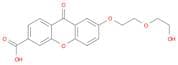 9H-Xanthene-3-carboxylic acid, 7-[2-(2-hydroxyethoxy)ethoxy]-9-oxo-